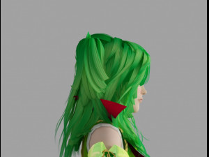 rydia 3D 模型