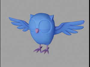 owl of wisdom 3D Model