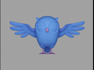 owl of wisdom 3D Model
