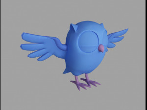 owl of wisdom 3D Model
