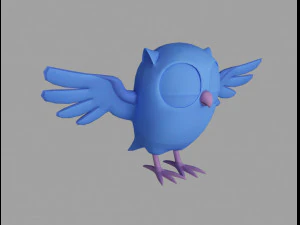 owl of wisdom 3D Model