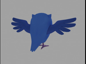owl of wisdom 3D Model