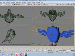 owl of wisdom 3D Model