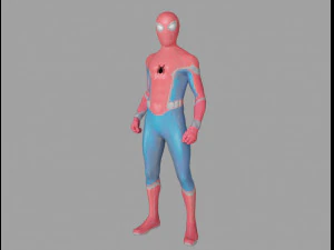 Ritorno a casa dell'Uomo Ragno Modello 3D