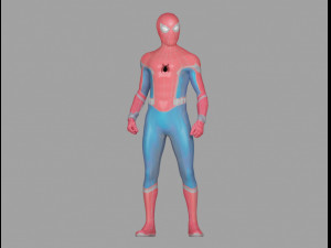 spiderman home coming Modello 3D
