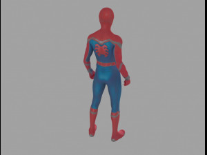 spiderman home coming Modello 3D