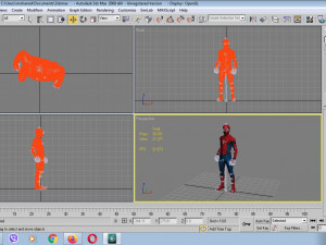 spiderman home coming Modello 3D