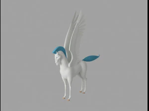 пегас 3D Модель
