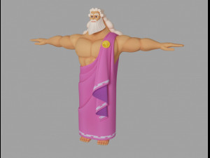 Zeus 3D Model