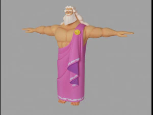 Зевс 3D Модель