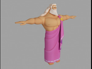 Zeus 3Dモデル