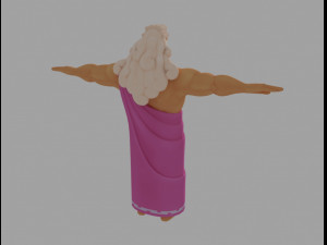 Zeus 3Dモデル