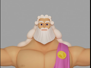 Zeus 3Dモデル