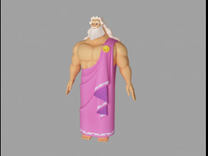 Zeus 3Dモデル