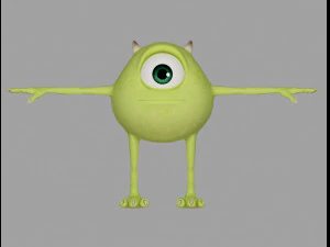mike wazowski 3D Model