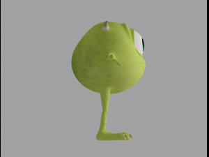 mike wazowski 3D 모델