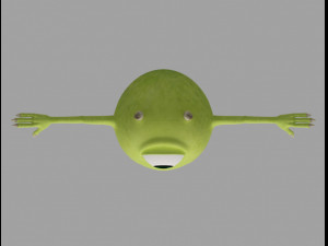 mike wazowski 3D 모델