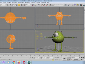 mike wazowski 3D 모델