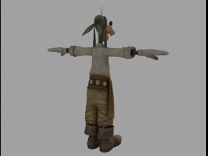 goofy pirate 3Dモデル