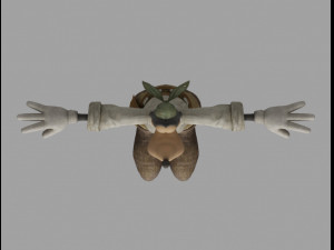 goofy pirate 3Dモデル