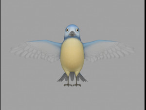 tangled bird Modelo 3D