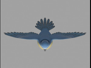 tangled bird Modelo 3D