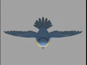 tangled bird 3D Model