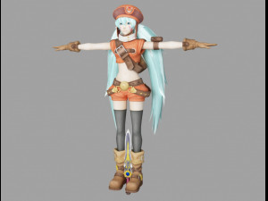 sakuya 3D Model