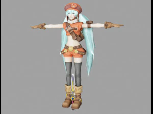 sakuya 3D Model