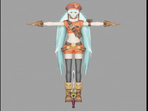sakuya 3D 模型