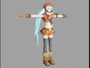 sakuya 3D 模型