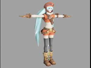 sakuya 3D Model