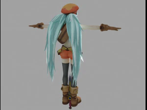 sakuya 3D Model