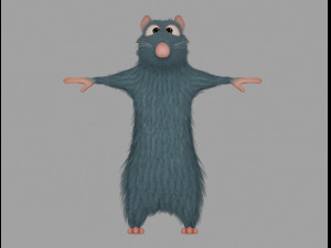 ratatouille 3Dモデル