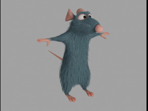 ratatouille 3Dモデル