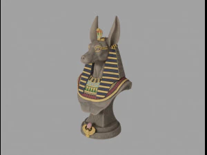 anubis 3D Model