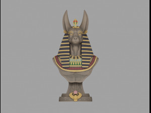 anubis 3D 모델