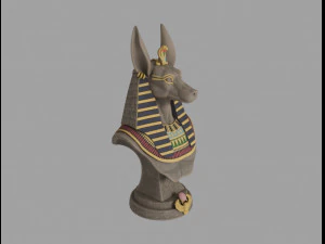 anubis 3D Model