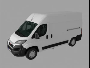 furgone fiat ducato Modello 3D