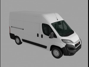 fiat ducato panel van Modelo 3D