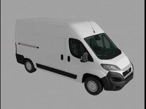 fiat ducato panel van 3D Model