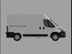fiat ducato panel van Modelo 3D