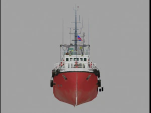 fishing trawler refrigerator 3D Model