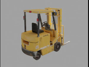 forklift 2012 3D Model