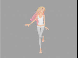 Anya outfit 3Dモデル