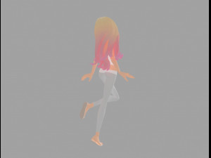 Anya outfit 3Dモデル