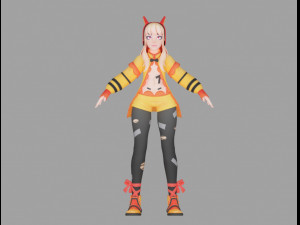 Candy girl 3D-Modell