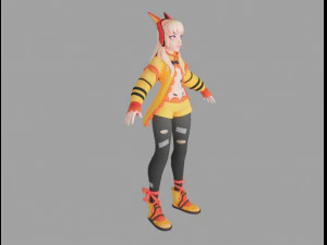 Candy girl 3D Model
