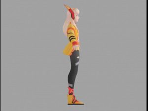 Candy girl 3D-Modell