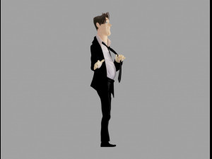 Cartoon stylised character 3D 模型